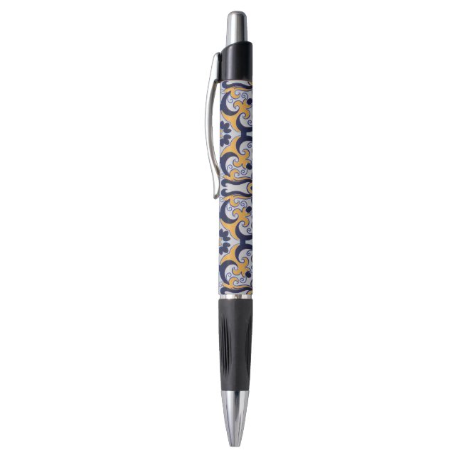 Portuguese tile pattern pen (Top (Vertical))