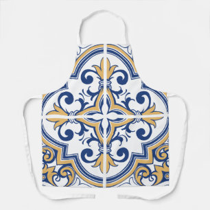 Portuguese tiles 1 apron