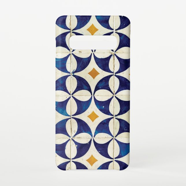 Portuguese Tiles - Azulejo Pattern Design Samsung Galaxy Case (Back)