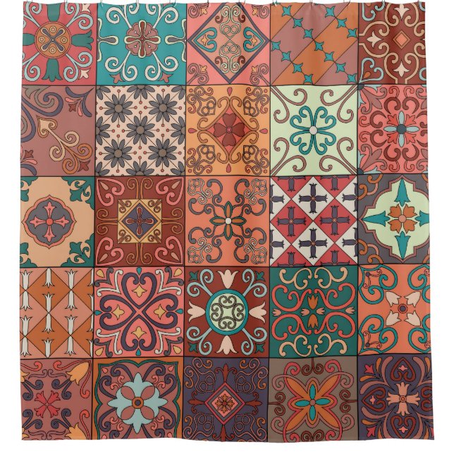 Portuguese Tiles: Talavera Style Azulejo. (Front)