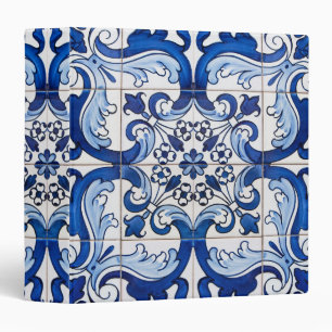 Portuguese Traditional Azulejo Wall Decoration Binder