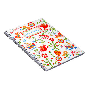 Portuguese valentine's love handkerchiefs  notebook