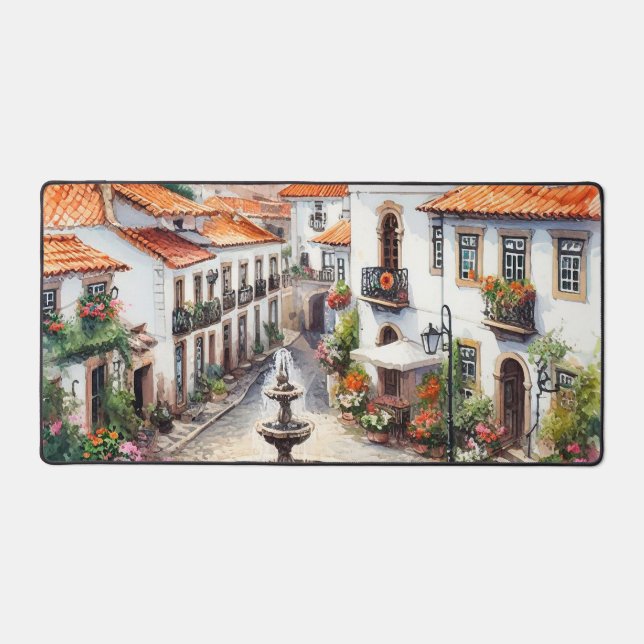 Portuguese ville desk mat (Front)