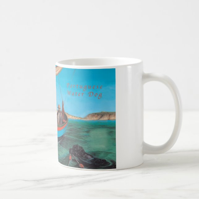 Portuguese Water Dog Coffee Mug (Right)