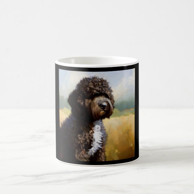 Portuguese Water Dog Coffee Mug (Center)