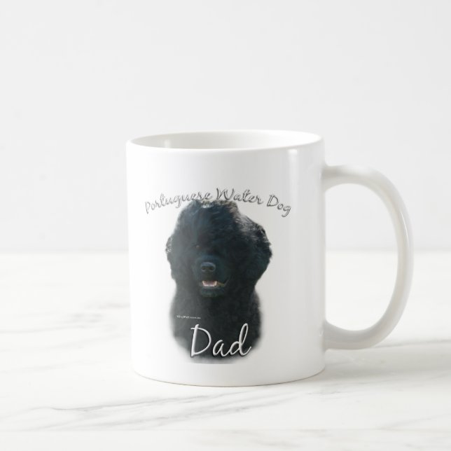Portuguese Water Dog Dad 2 Coffee Mug (Right)