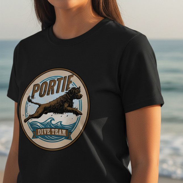 Portuguese Water Dog - Dive Team T-Shirt (Creator Uploaded)