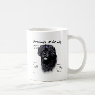 Portuguese Water Dog History Design Coffee Mug