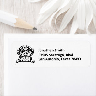 PORTUGUESE WATER DOG Image on Return Address