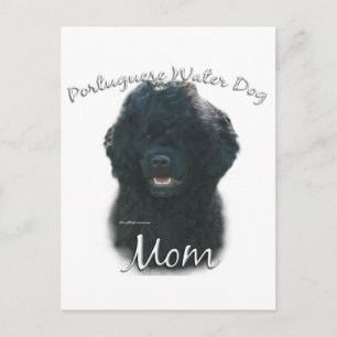 Portuguese Water Dog Mom 2 Postcard