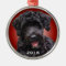 Portuguese Water Dog Ornament Red Radiant