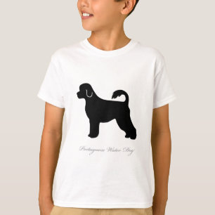 Portuguese Water Dog silhouette T-Shirt
