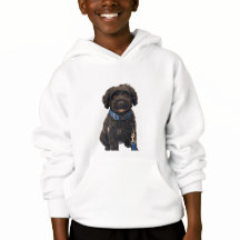 Portuguese Water Dogs Adult & Kids Cozy Hoodie