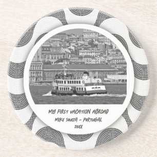 Portuguese waves cobblestone First Vacation   Coaster