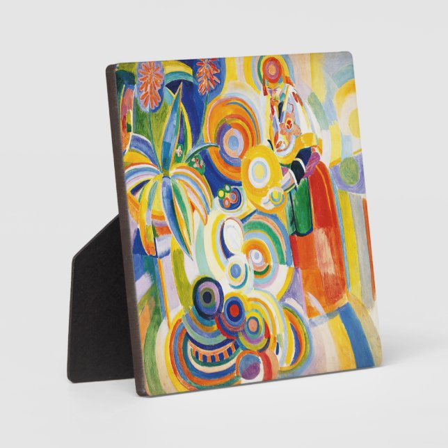 Portuguese Woman, Delaunay Plaque (Front)