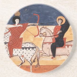 Posavasos guerreros medievales coaster