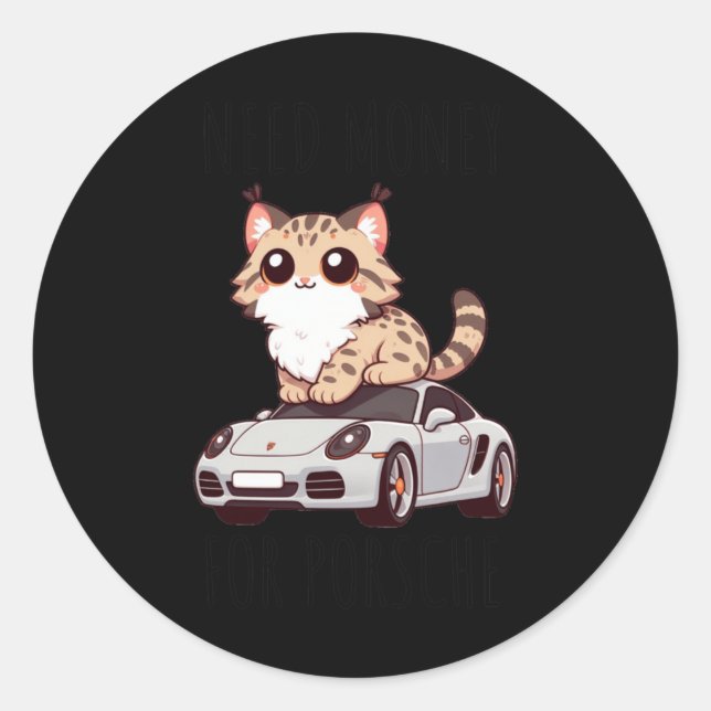 Poscher Lynx Sticker  (Front)