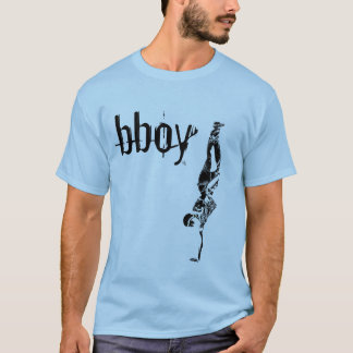 pose bboy de T-shirt par le benz de L.V.C.