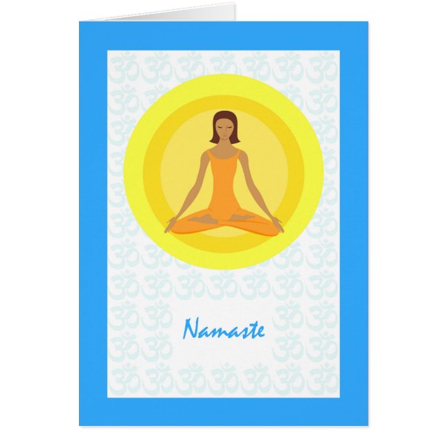 Pose de Yoga, Prenez le temps de respirer, Namaste (Devant)