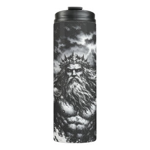 Poseidon — Lord of the Deep by BurnsInHell Thermal Tumbler