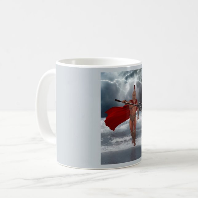Poseidon Sea God Coffee Mug (Front Left)