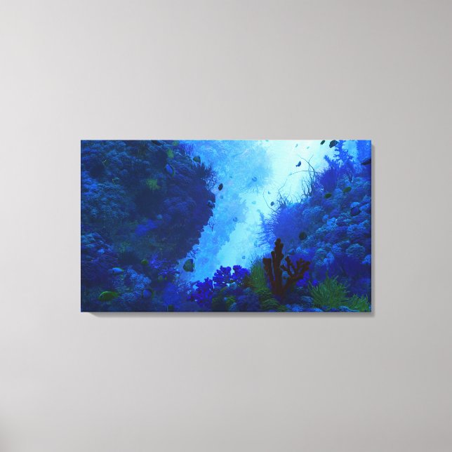 Poseidon's Playground Canvas Print (Front)