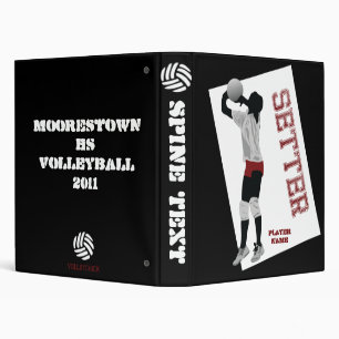 Poseur de graphique de classeur de volleyball de