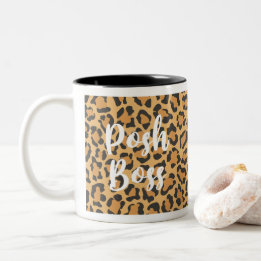 Posh Boss Leopard Printed Coffee Mug