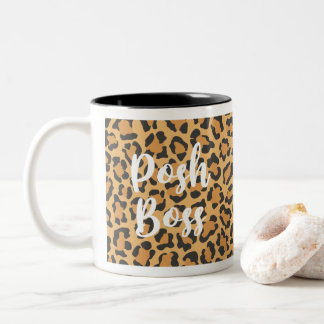 Posh Boss Leopard Printed Coffee Mug