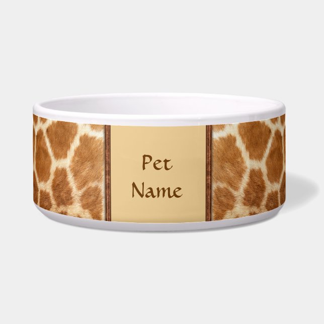 Posh Pet  Giraffe Pattern - Customize (Front)