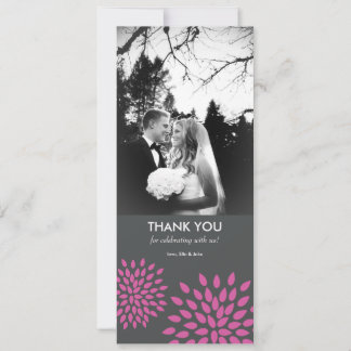 Posh Petals | Berry | Thank You Card