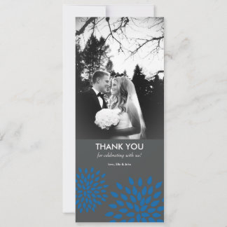 Posh Petals | Cerulean | Carte de remerciements ph