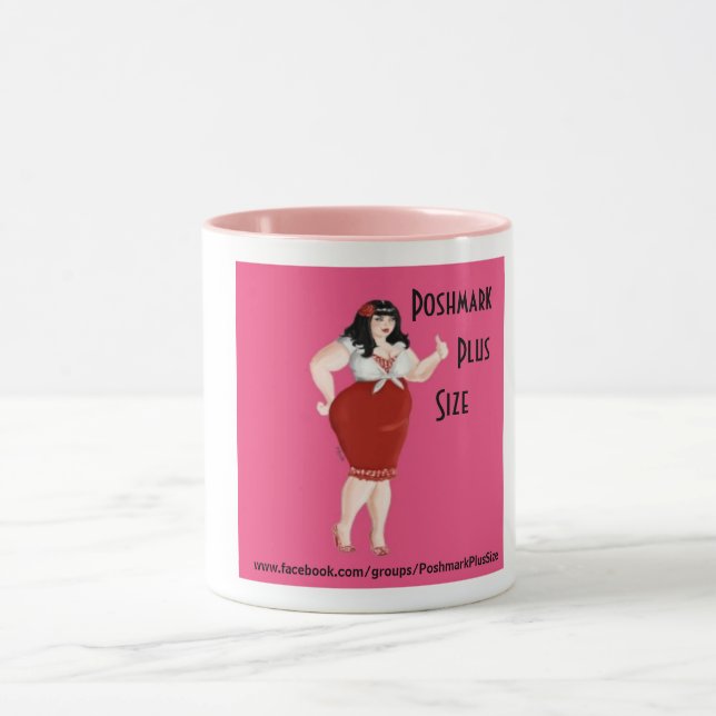 Poshmark plus la tasse de café de groupe de taille (Centre)
