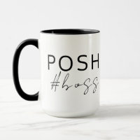 Poshmark Posh Boss revendeur café Mug