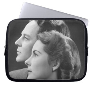 Posing Couple Laptop Sleeve