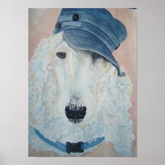posing poodle print (Front)