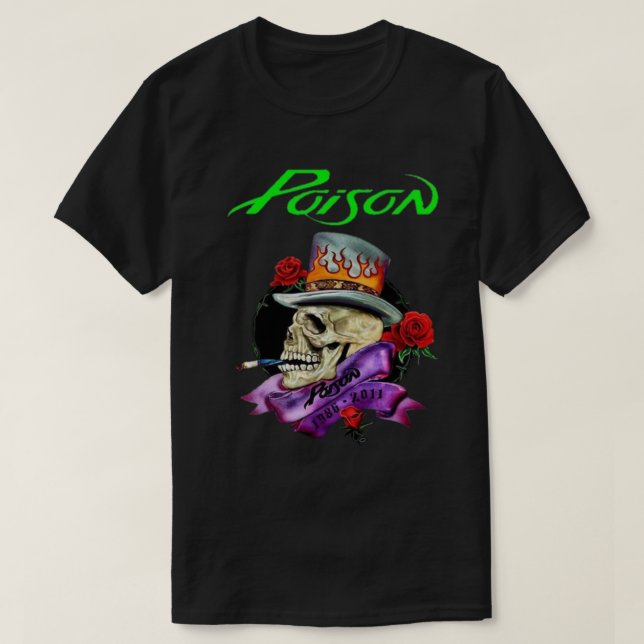 Posion skulls olds T-Shirt (Design Front)