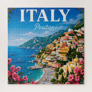Positano Amalfi Coast Italy Travel  Jigsaw Puzzle
