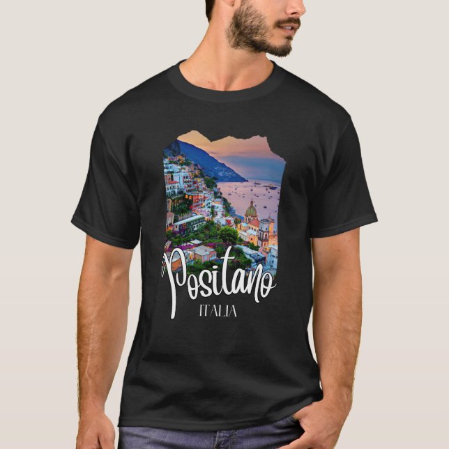 Positano Amalfi Coast T-Shirt (Front)