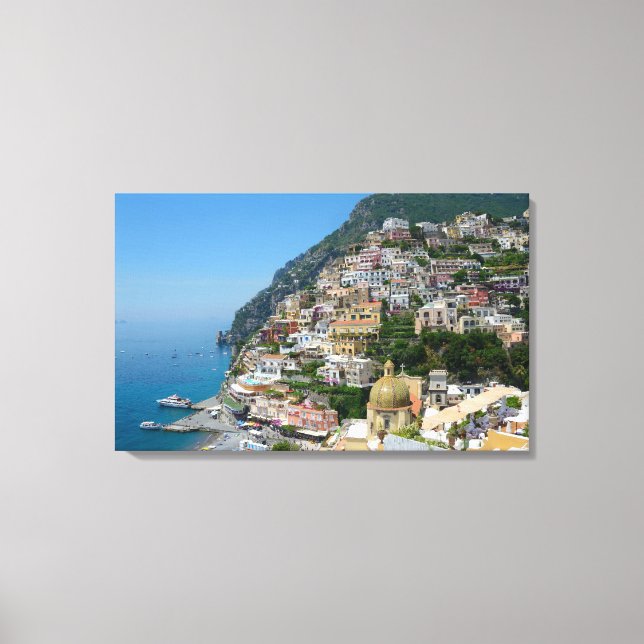 Positano Canvas Print (Front)