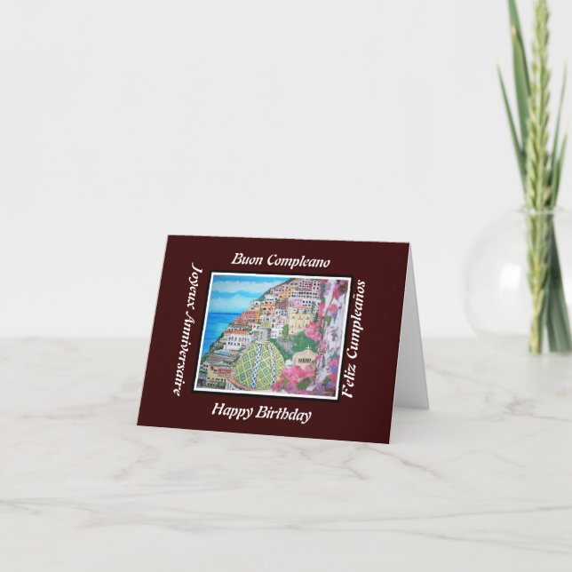 Positano Card (Front)