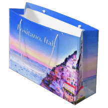 Positano, Italie Sac cadeau Sunset