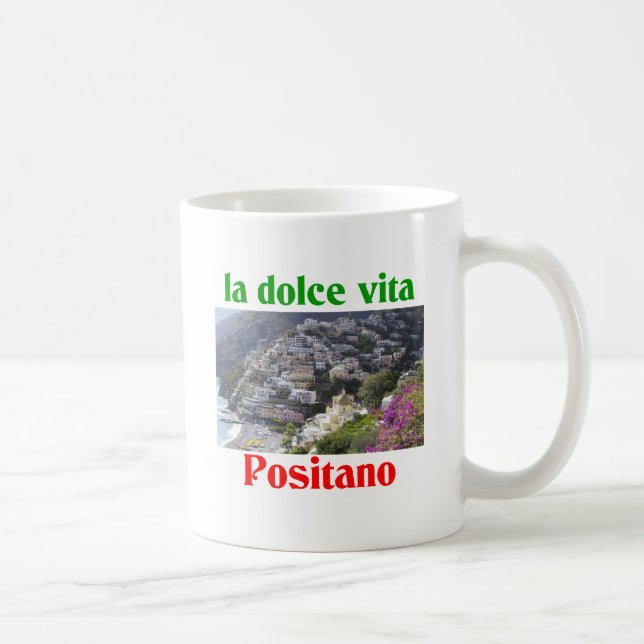Positano Italy Coffee Mug (Right)