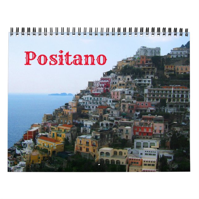 Positano - Italy - Europe - Calendar (Cover)