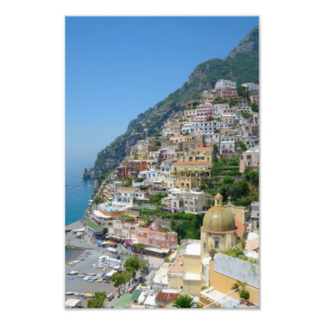 Positano, Italy Photo Print (Front)