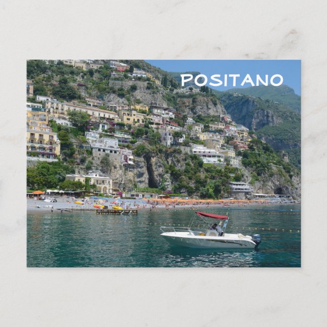Positano, Italy Postcard (Front)