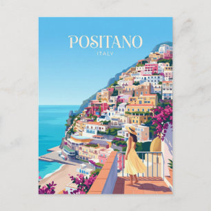 POSITANO ITALY POSTCARD