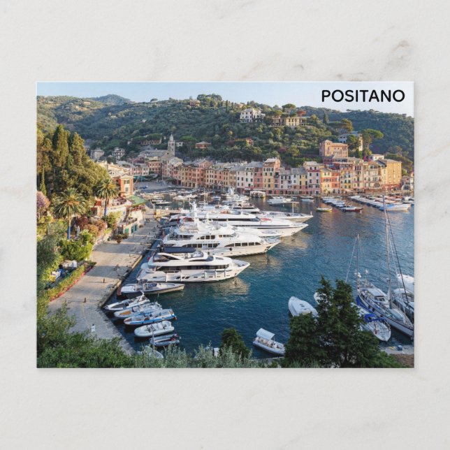 Positano Italy Travel Photo Postcard (Front)