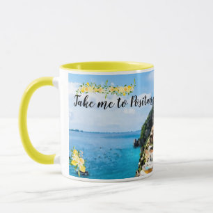 Positano Mug Côte Amalfi Italie Citrons