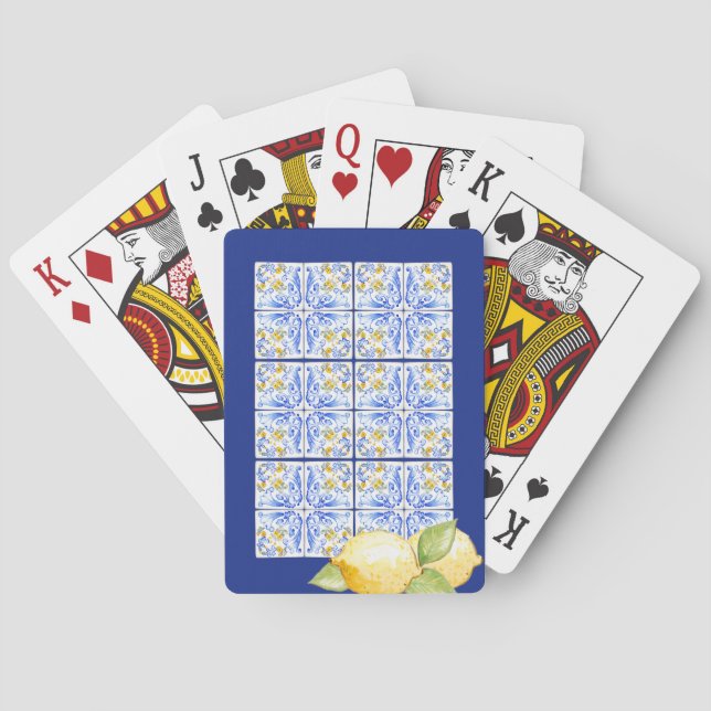 Positano Playing Cards (Back)